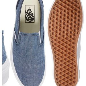 Vans Chambray Classic Slip On